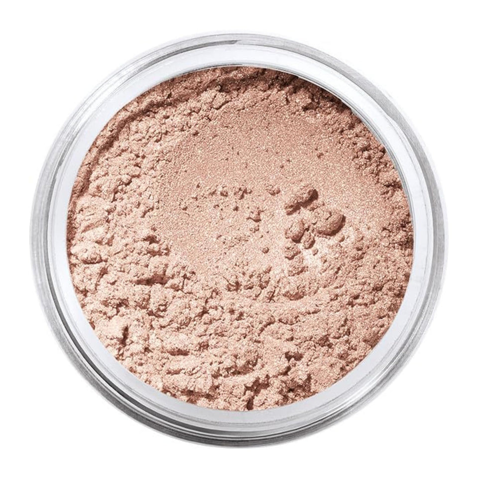bareMinerals Cultured Pearl front-open showing container and shade for easy identification