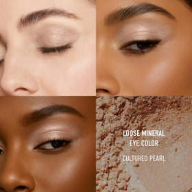 bareMinerals texture close-up revealing creamy mineral finish and smooth blendability