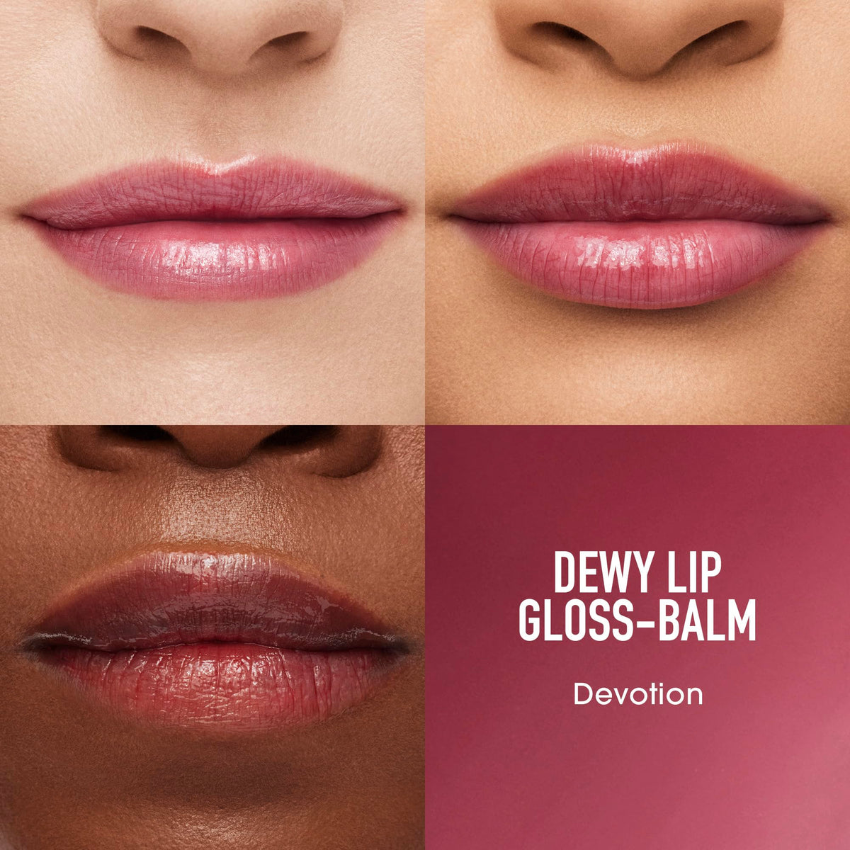 bareMinerals Devotion stick being applied for instant hydrating shine