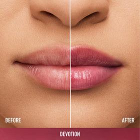bareMinerals Devotion close-up texture highlighting dewy, cushiony feel