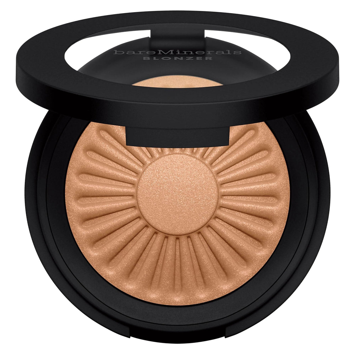 bareMinerals compact front view showing Kiss of Spice for easy selection and glow