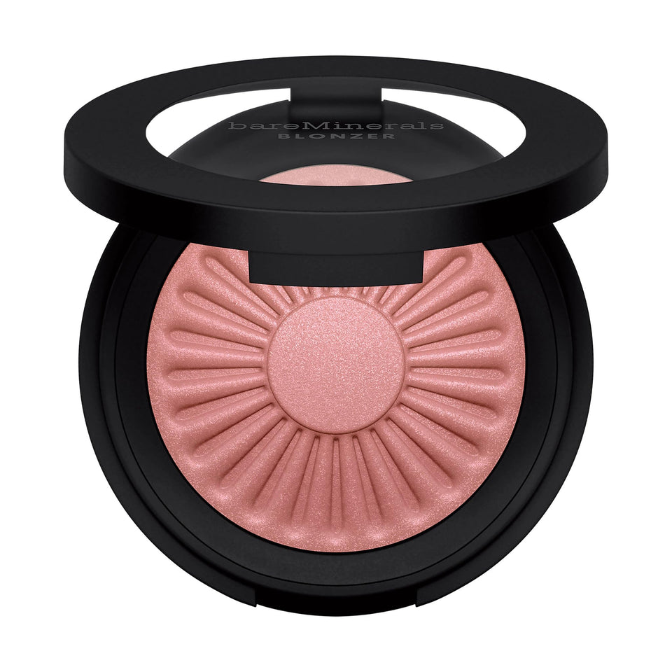 bareMinerals front packaging showing Kiss of Mauve for instant product recognition and appeal