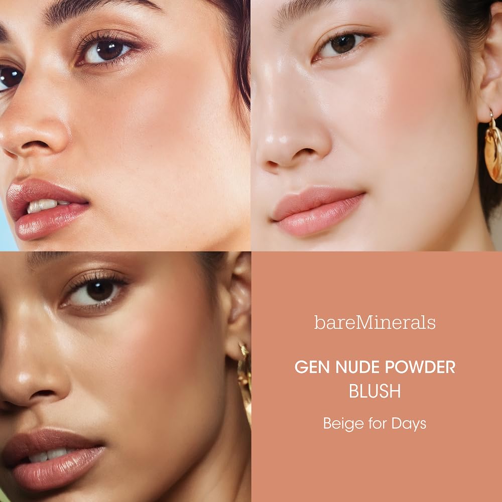 bareMinerals pan close-up highlighting powder texture for smooth application