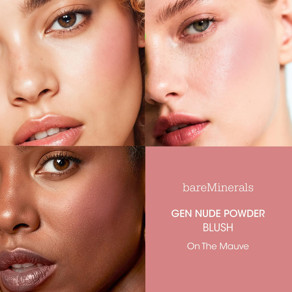 bareMinerals close-up of pan texture highlighting silky, blendable finish