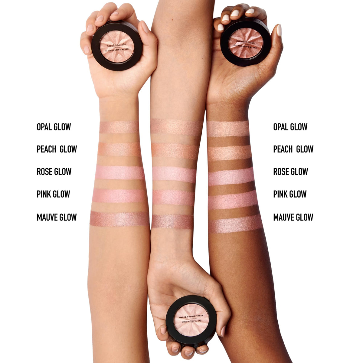 bareMinerals open compact showing product real-life compact convenience
