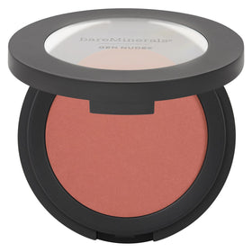 bareMinerals front packaging showing compact, elegant design and portability