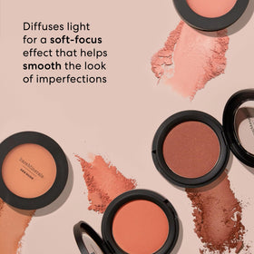 bareMinerals texture swirl close-up showing creamy, talc-free finish for smooth application
