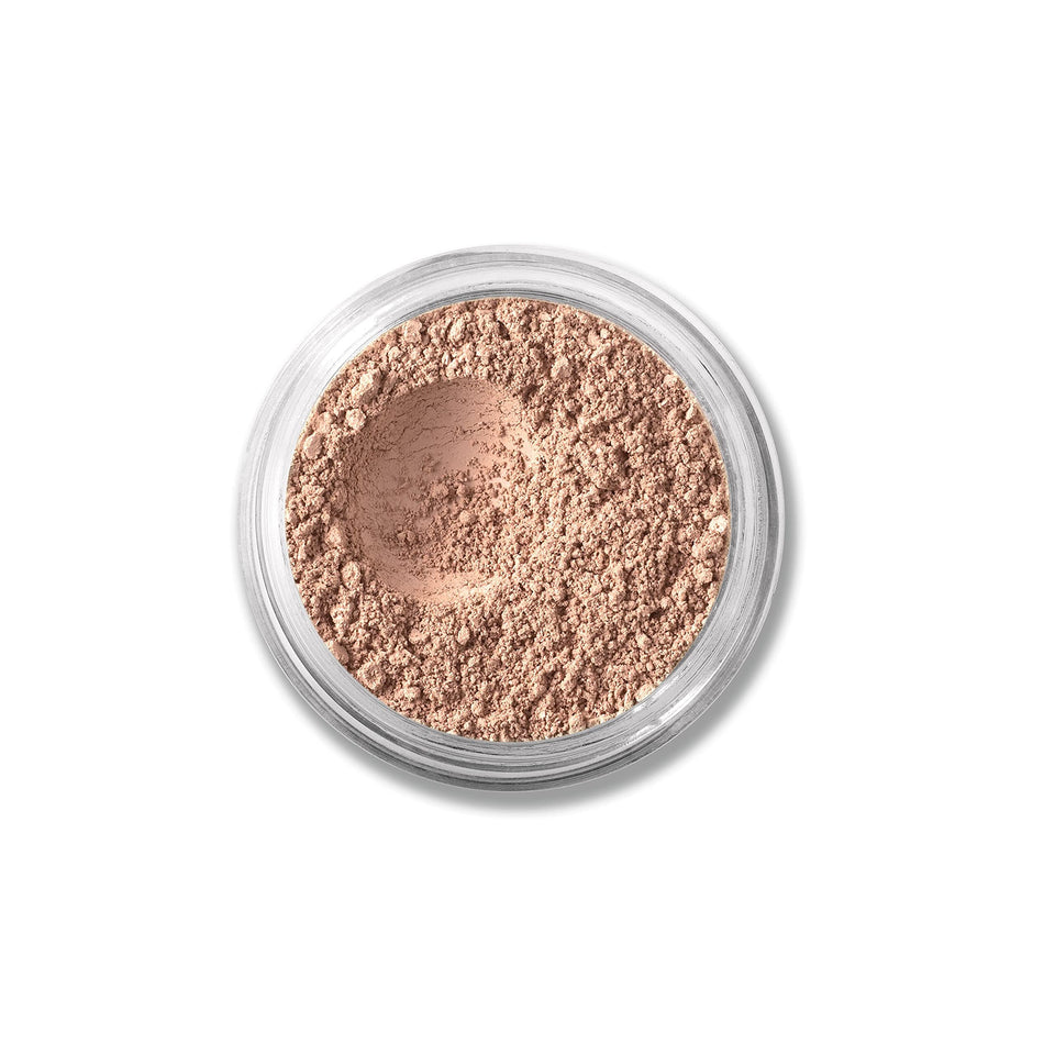 bareMinerals front packaging showing product and shade, easy identification benefit
