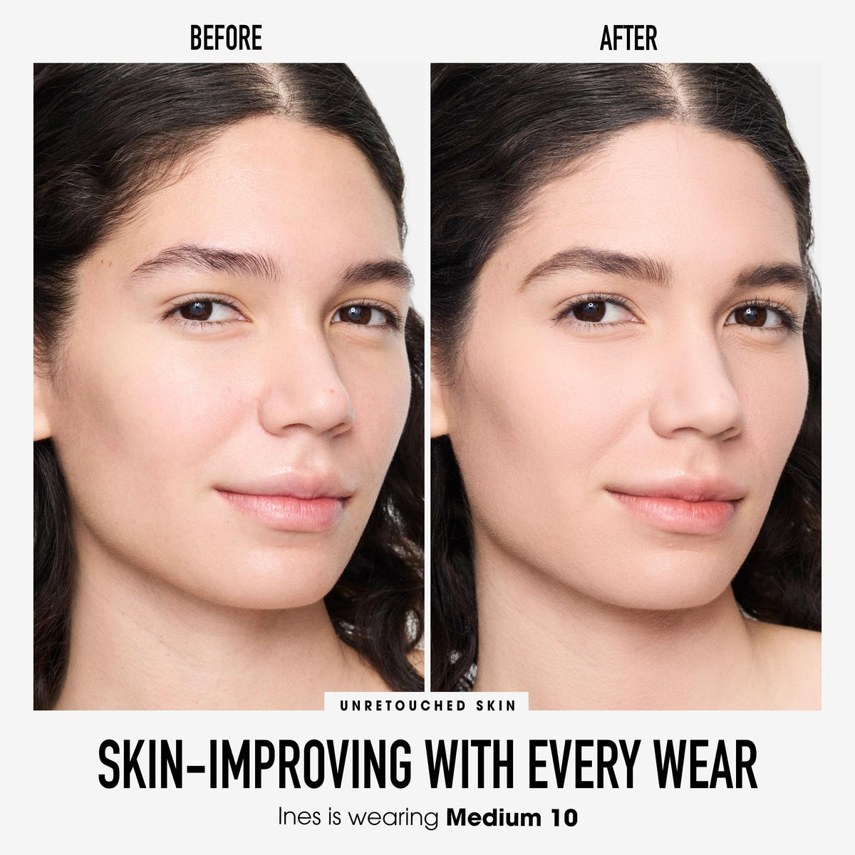 bareMinerals loose powder texture close-up highlighting silky finish