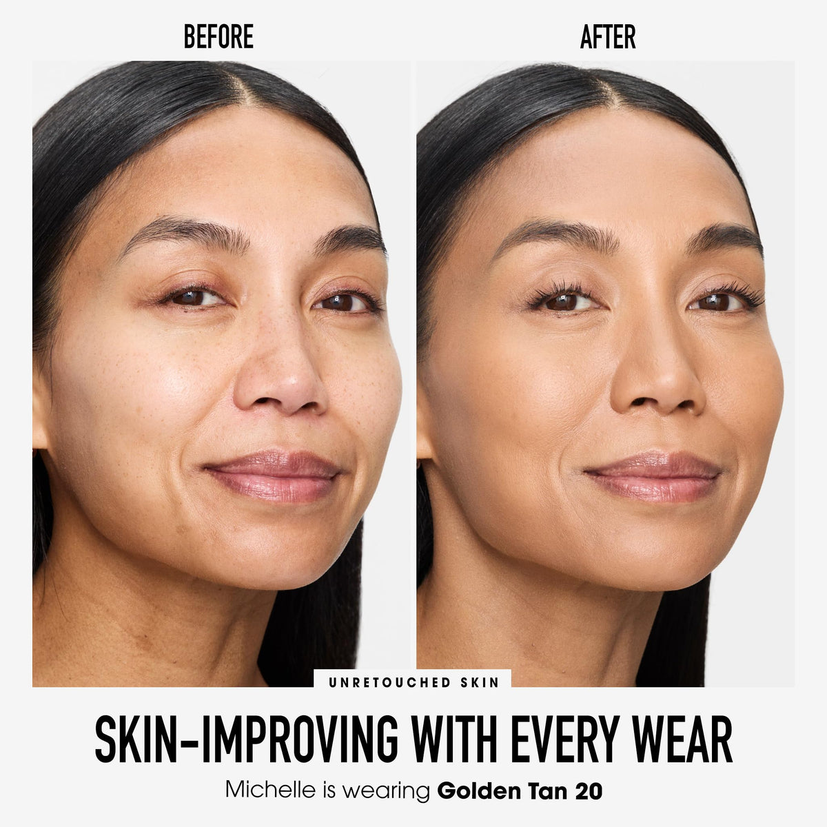 bareMinerals loose powder texture close-up for smooth blendability