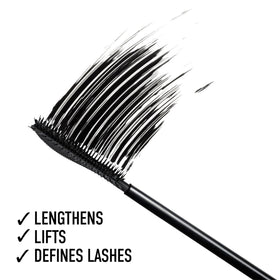 bareMinerals mascara applied in lifestyle setting for natural lift and extended wear during daily activities