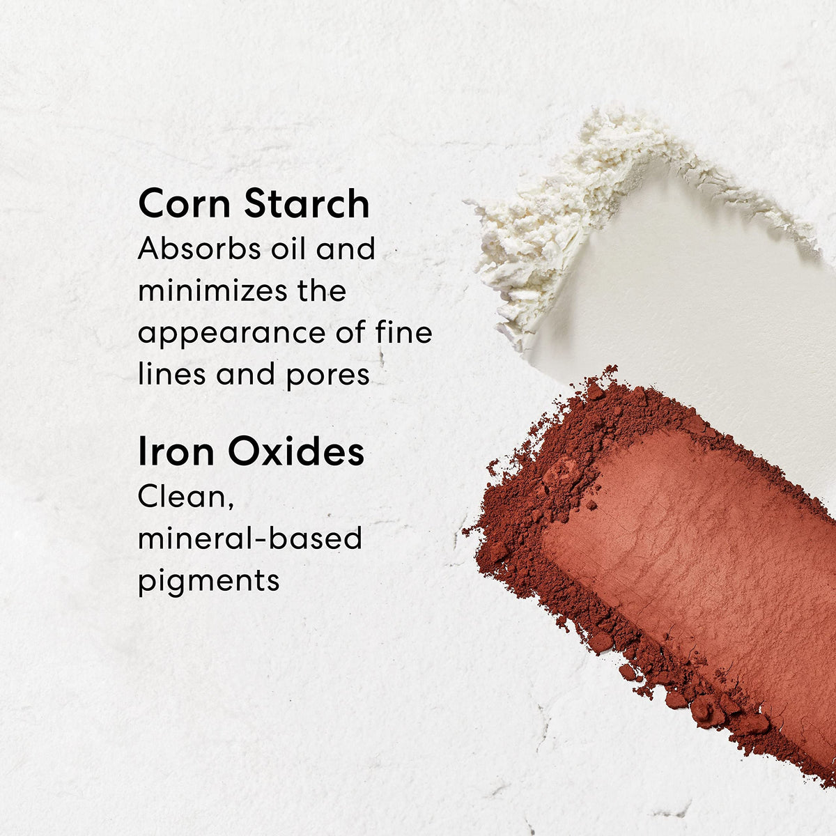 bareMinerals size comparison in hand highlighting portable, travel-friendly benefit