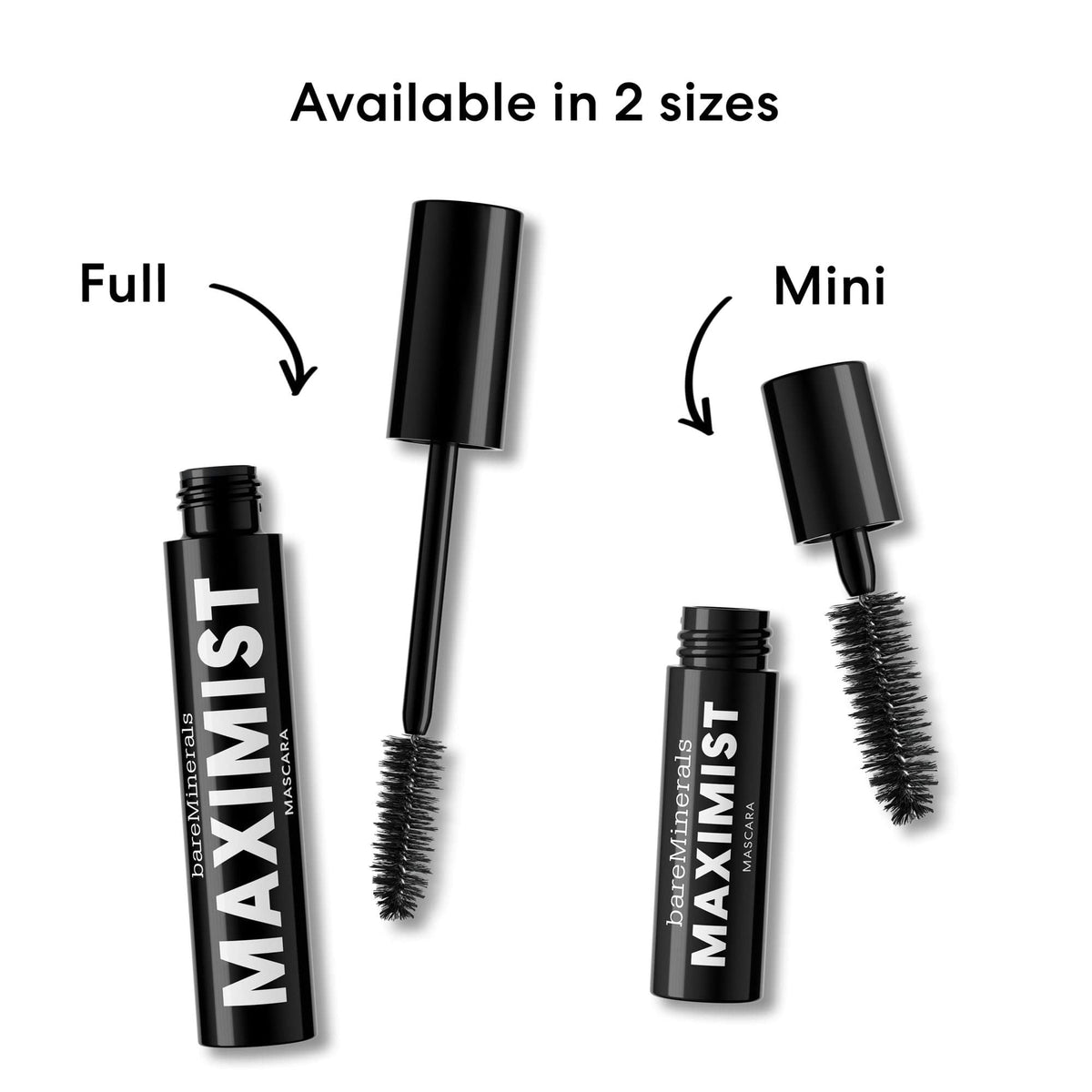 bareMinerals tube next to passport illustrating travel-ready compact convenience