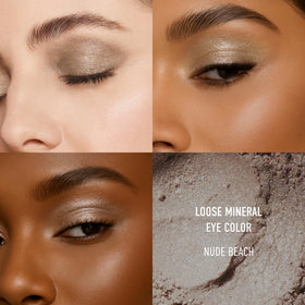 bareMinerals Nude Beach close-up texture displaying creamy mineral particles for smooth blending