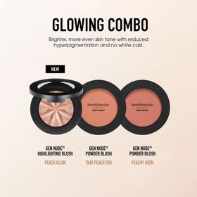 bareMinerals outer box packaging shot showing branding and clean-beauty credentials benefit