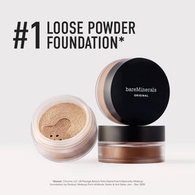 bareMinerals label close-up showing ingredient simplicity and SPF 15