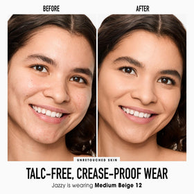 bareMinerals close-up of powder texture highlighting smooth, blendable finish