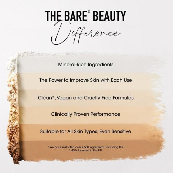bareMinerals compact held in hand to show size and portability for everyday use