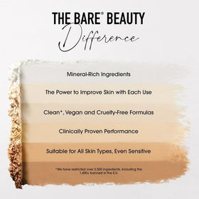 bareMinerals compact held in hand to show size and portability for everyday use