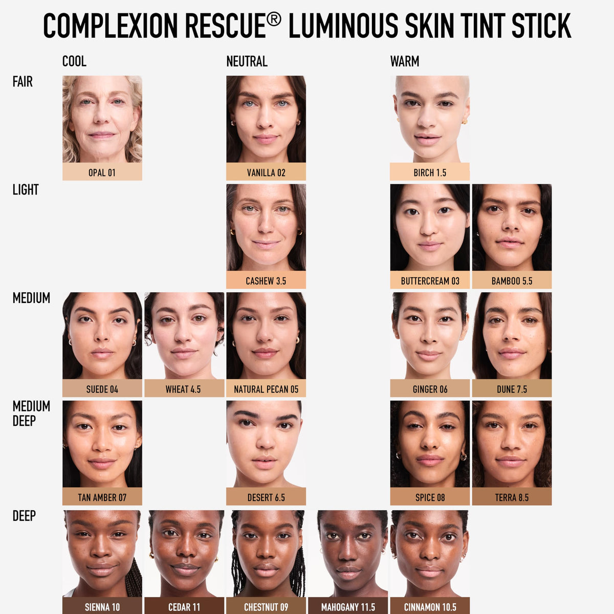 bareMinerals stick in a makeup bag with mirror showing everyday routine benefit