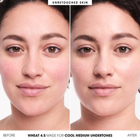 bareMinerals twist-up stick open revealing product bullet for easy application