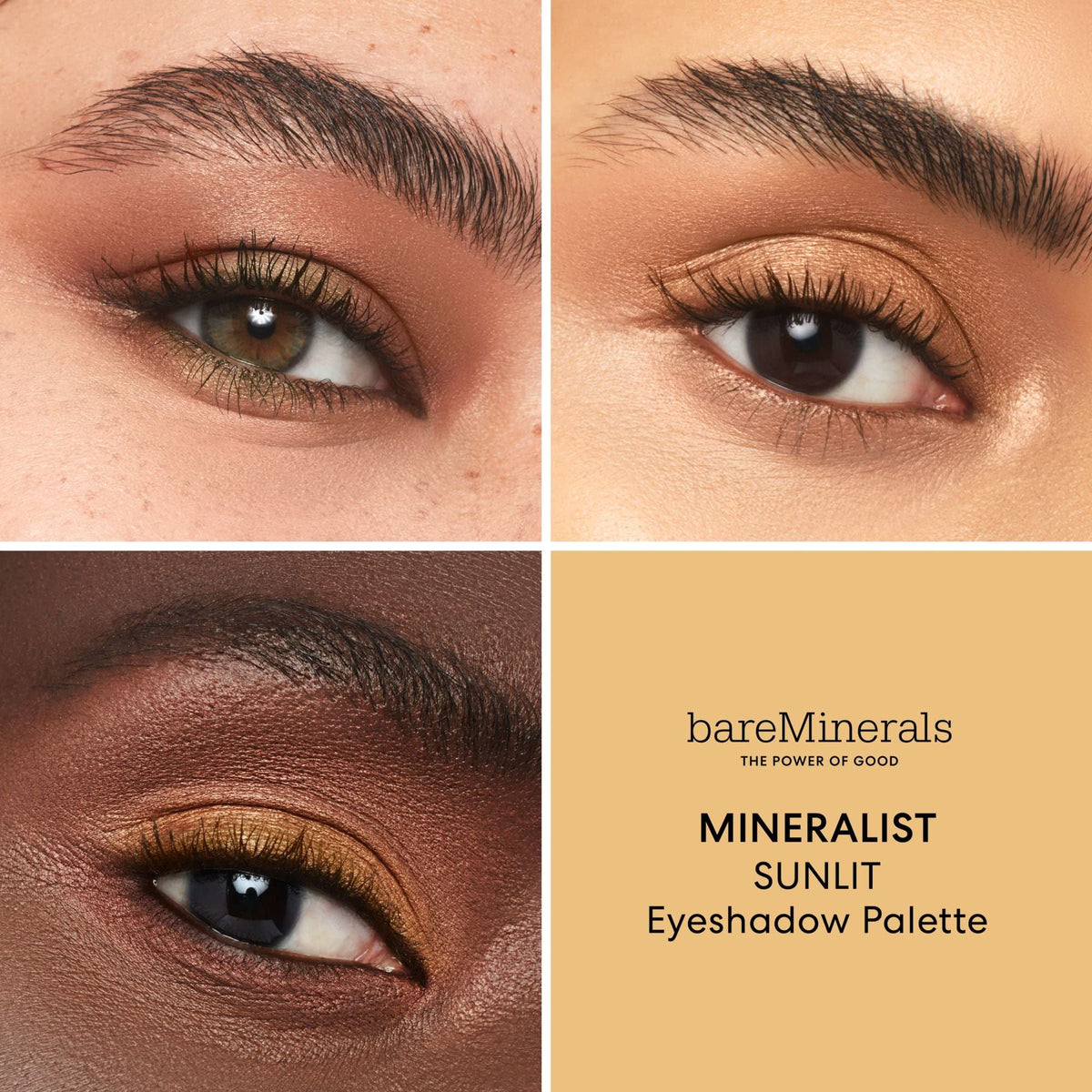 bareMinerals close-up of powder texture revealing creamy, blendable finish and pigment