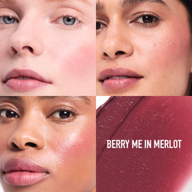 bareMinerals texture close-up showing creamy dewy finish for smooth blending