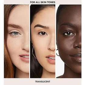 bareMinerals close-up of powder texture highlighting ultra-fine, blurring finish