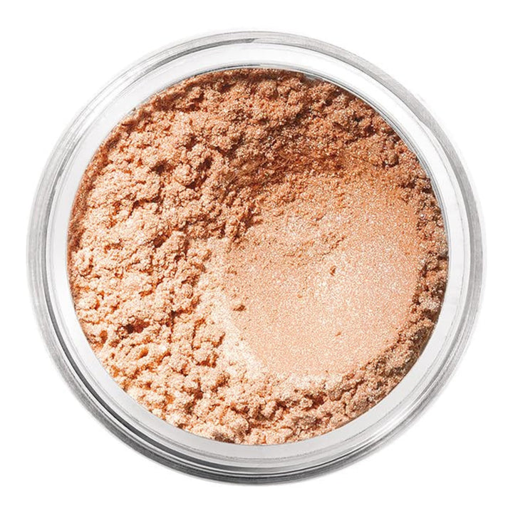 bareMinerals jar front view showing Vanilla Sugar and clean packaging benefit