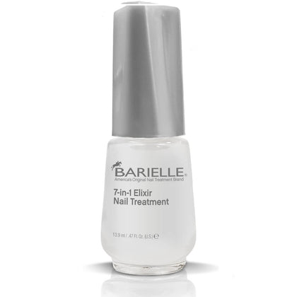 BARIELLE front packaging showing clear elixir and label benefits