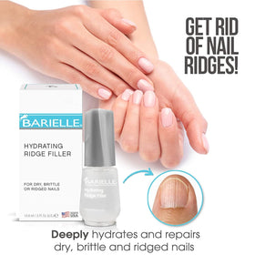 BARIELLE placed among manicure tools suggesting salon-quality care