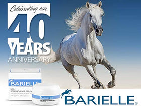 BARIELLE jar on bathroom shelf lifestyle scene encouraging daily use