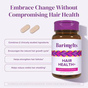BariMelts pea seed extract ingredient image showing natural source and follicle support
