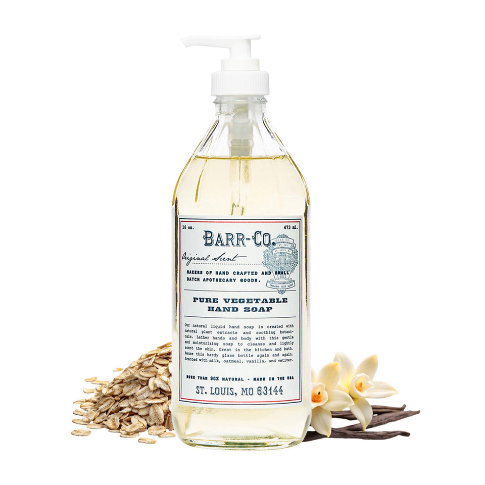 BARR-CO front label view showing scent and size benefits