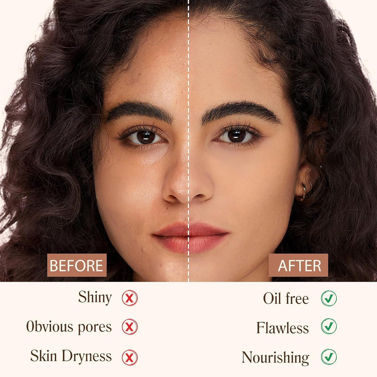 BARUBT being blended with fingers for quick, seamless coverage