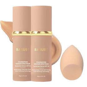 BARUBT front packaging showing SPF50 and color-change benefit