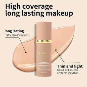BARUBT foundation texture close-up showing hydrating, blendable consistency