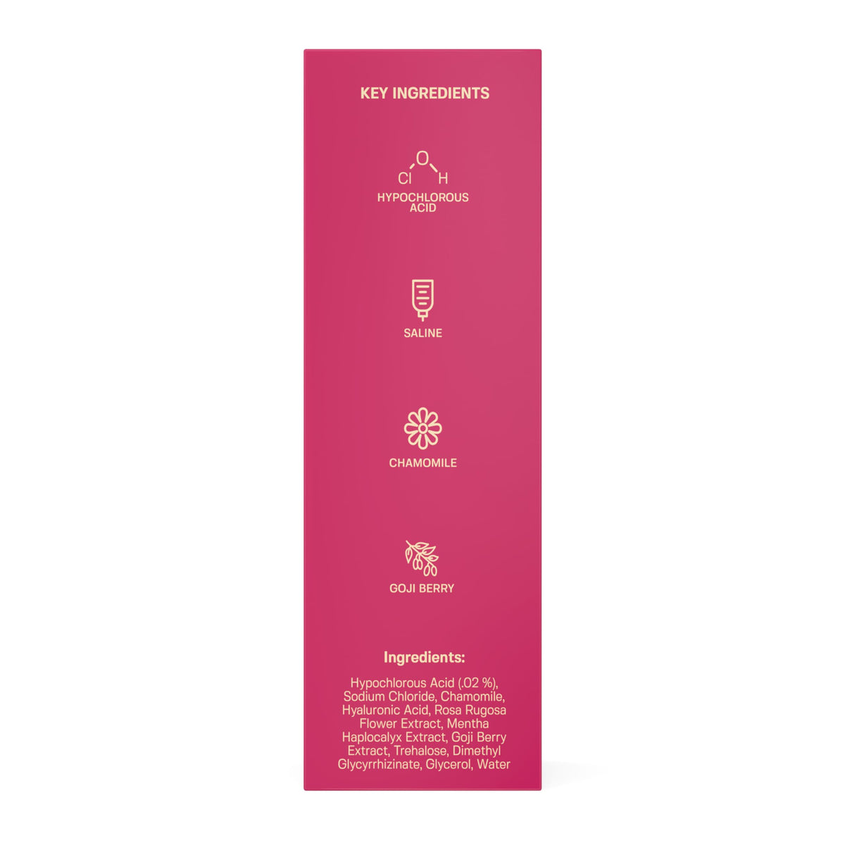 Base Laboratories targeted spray on an acne spot helping reduce surface impurities