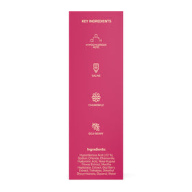 Base Laboratories targeted spray on an acne spot helping reduce surface impurities