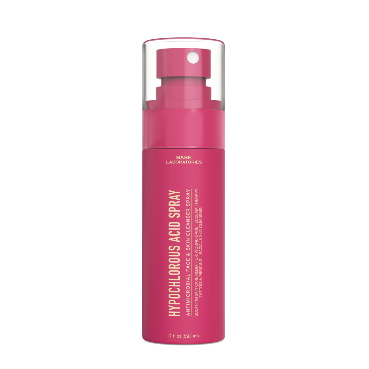 Base Laboratories bottle on bathroom shelf in routine setting promoting daily use