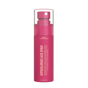 Base Laboratories bottle on bathroom shelf in routine setting promoting daily use