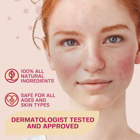 BASE LABORATORIES close-up drop to show clear texture and mild formula benefit