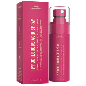 Base Laboratories front bottle view showing travel-friendly design and portable benefit
