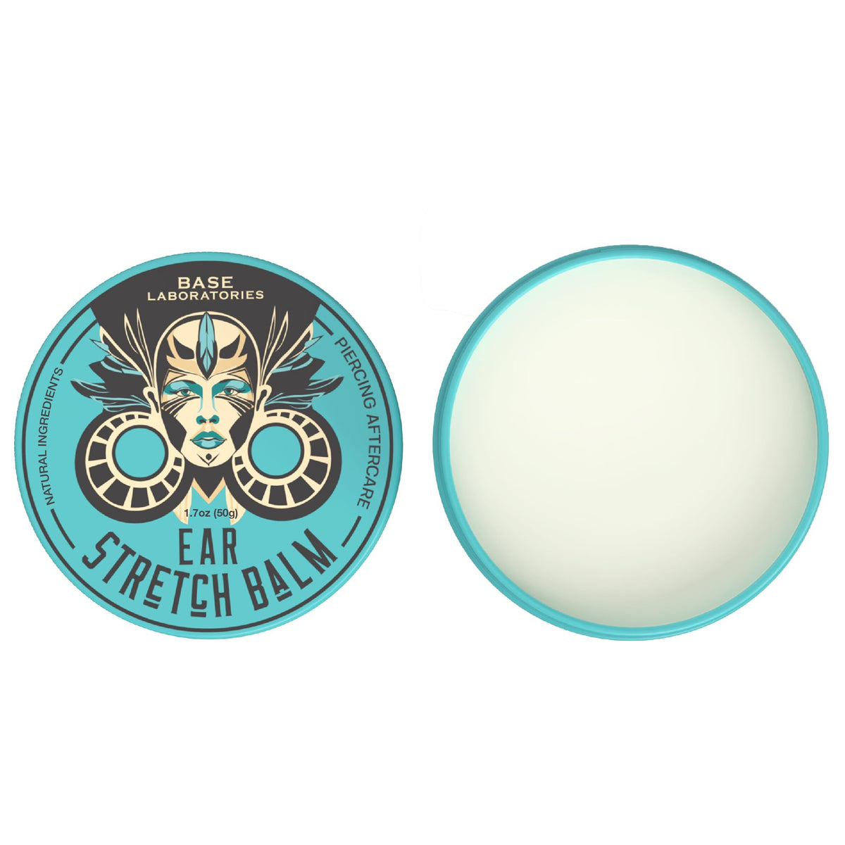 BASE LABORATORIES natural ingredients shea butter beeswax eucalyptus