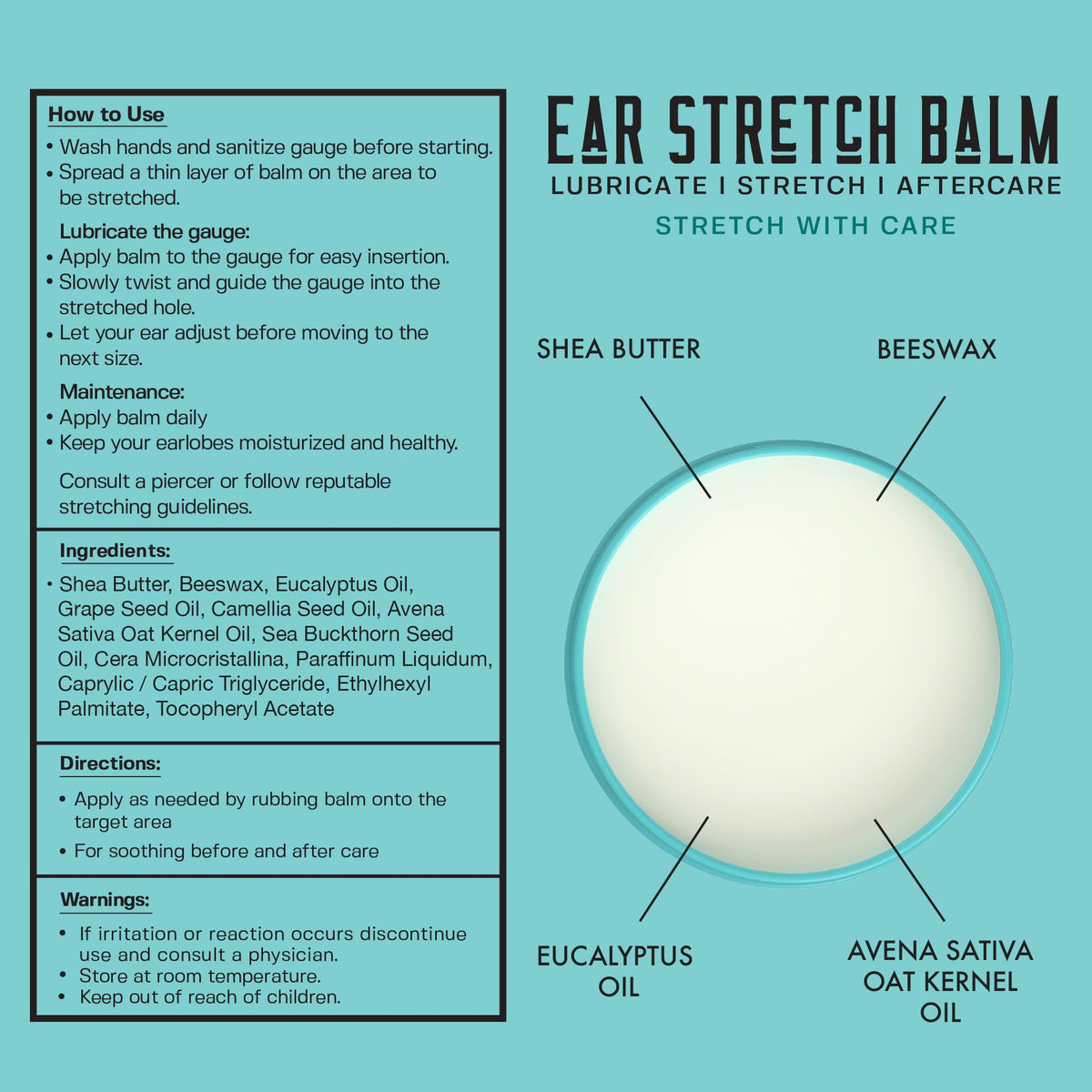 BASE LABORATORIES open tin close-up showing smooth balm texture