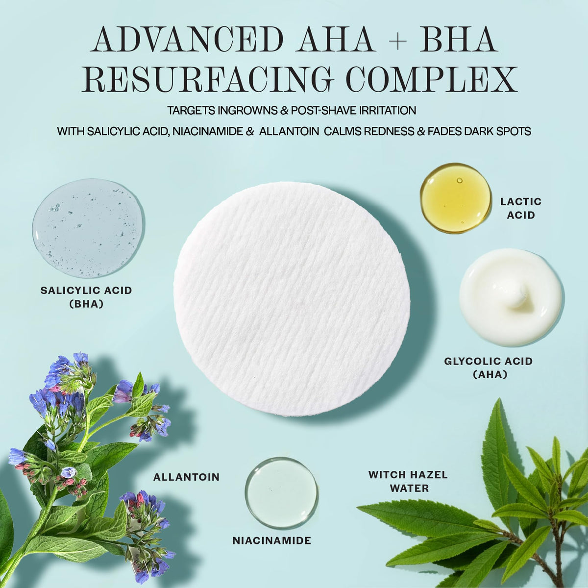 BASE LABORATORIES open tub with stacked pads highlighting convenient pre-soaked format