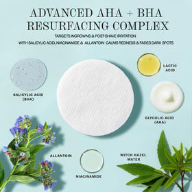 BASE LABORATORIES open tub with stacked pads highlighting convenient pre-soaked format
