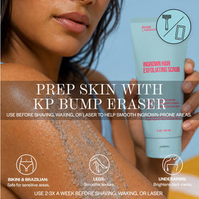 Base Laboratories sea salt granules detail, physical exfoliant clarity