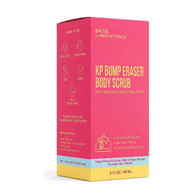 Base Laboratories 3oz tube in hand for scale, travel‑friendly treatment