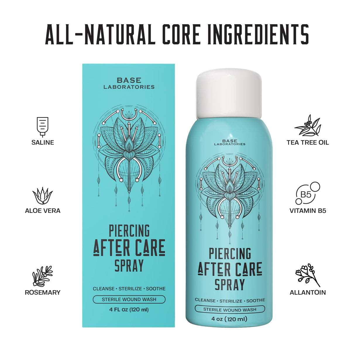 BASE LABORATORIES close-up fine-mist nozzle for gentle touch-free care
